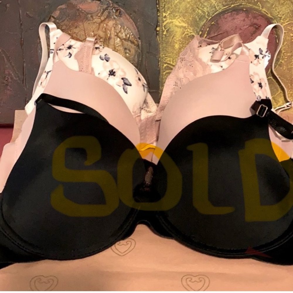 SOLD—Set of 3 Bras (Marilyn Monroe brand)